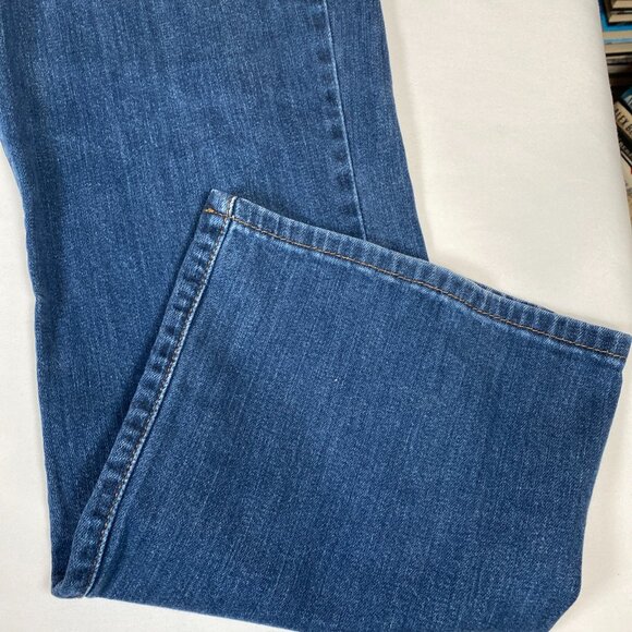 Levi's Curvy Bootcut 529 Jeans Women's 12S Blue Cotton Blend - Picture 2 of 8